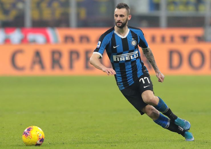 Infortunio Brozovic quando ritorna tempi di recupero