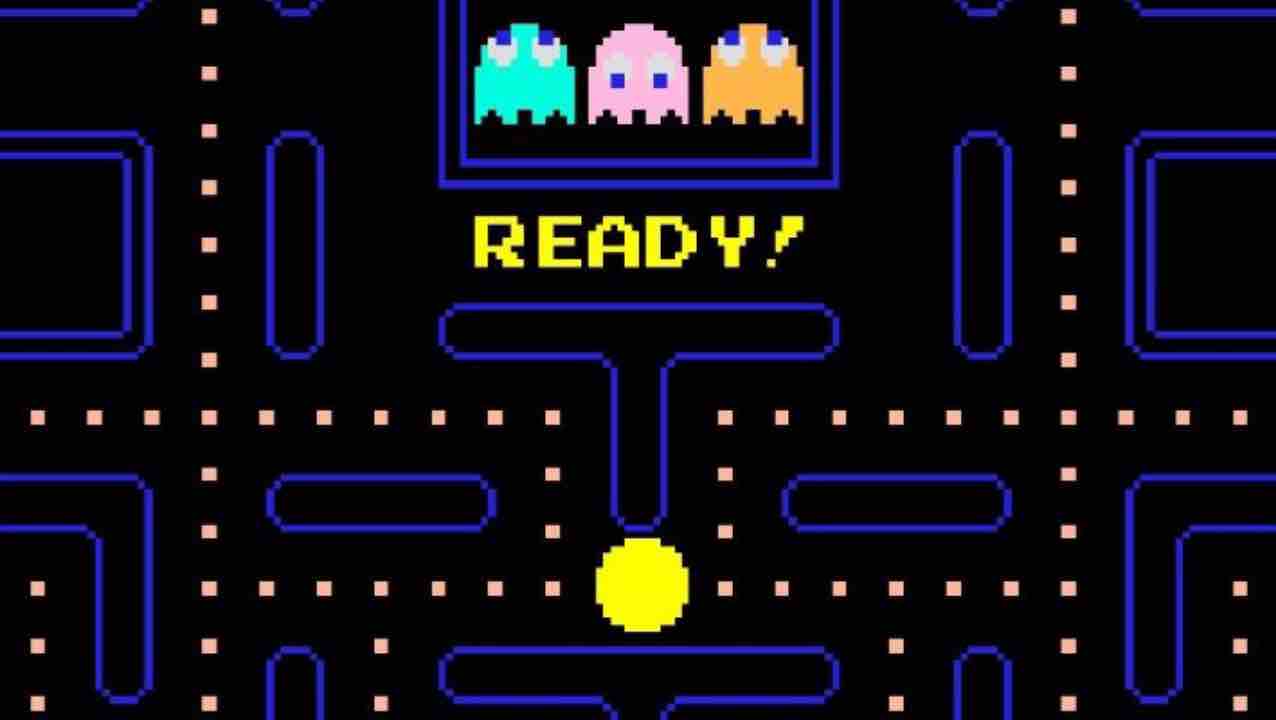 Пакман видео. Pacman игра 1980 года. Приставка Pac man. Поле ПАКМАНА. Пакман первая игра.