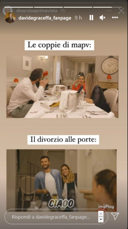 Cena reunion Matrimonio prima vista pianto Dalila