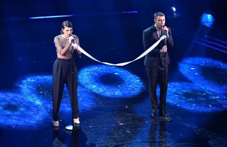 Fedez e Francesca Michielin a Sanremo spoiler 