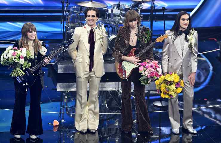 maneskin sanremo 2022