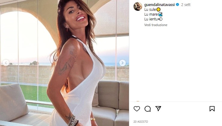 Guendalina Tavassi hot su instagram